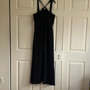 Beautiful long black romper